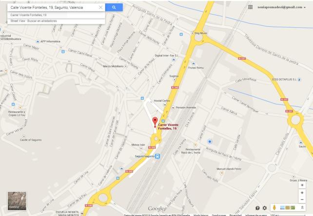 Calle Vicente Fontelles 19 Sagunto Enero2015