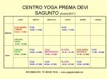 Horario web Yoga