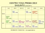 Horario web Yoga