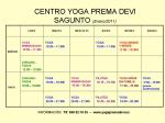Horario Actividades
