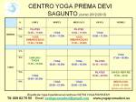 Horario2012-2013 Yoga